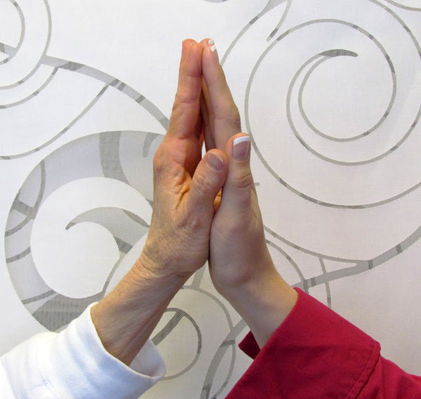 High fiving